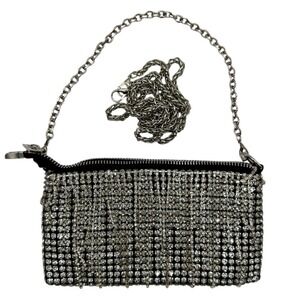 Rhinestones‎ Tassel Clutch Evening Bags Shoulder Bag Purse